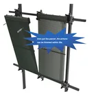 CLT New 16.6mm Pixel Pitch P16 Curtain Outdoor LED Display for building Giant Screen