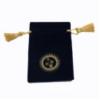 Custom Printed Velvet Hair Dryer Dust Bag For Sale
