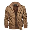 Winter Men Thick Military Style Bomber Jackets ,Warm Fleece Army Tactical Jacket and Coat Clothing