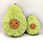 Hot Sale Plush Toys Avocado Stuffed Toy Soft Plush Baby Pillow Rag Doll Avocado Pillow