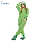 Halloween adult pajamas custom moneter eye onesie for party