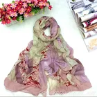Cosum mix color scarf easy match women fashion voile turkey scarf