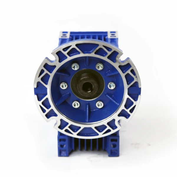 nmrv die casting iron gear speed reducer with hollow shaft for