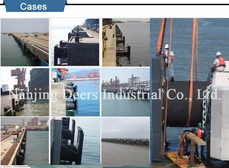 High quality wear resistant uhmwpe marine fender face pad ship dock fenders panel