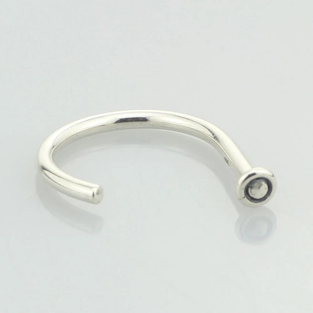 New High Quality Troll Style 925 Sterling Silver Unisex Size rings For Women Girl Charm Bead DIY Jewelry Gifts (3)