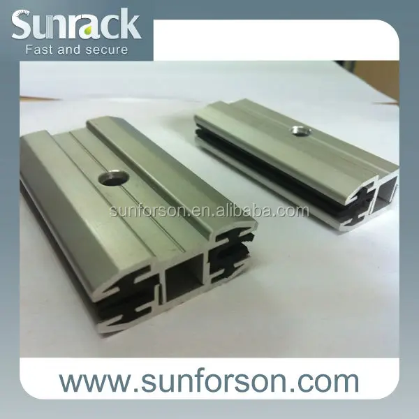Solar thin film panel clamp/mid/ end clamp BIPV
