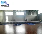 Good quality aluminum frame wooden surface portable folding stage platform