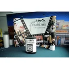 outdoor trade show system banner magnetic pop up display stand