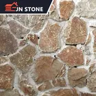 container house natural stone slate panel external cladding wall