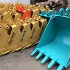 Mini excavator spare parts ditching bucket for HITACHI EX60 hard rock bucket