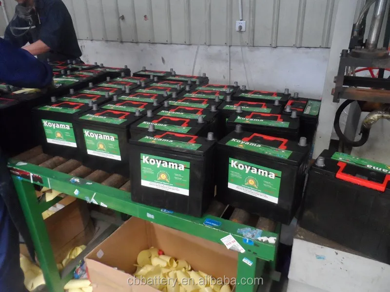 sealed lead acid battery NS70MF car battery 12V65Ah wholesale auto car batteries