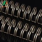 Book Binding Materials Double Wire O Ring Double Coil Double Loop Wire Different Sizes & Colors For Sale