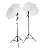 Professional studio equipment Photography umbrella with 2m light stand ,135w led bulb, single light head kits