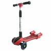 Cheap kids 3 wheel scooter / one touch folding kids pedal scooter