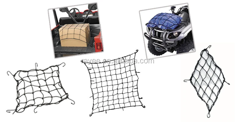 16 Hook 6'x4' Pick Up Truck Car Luggage Net