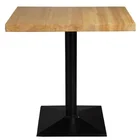 Customized Restaurant Cafe furniture industrial iron metal dining table and chairs