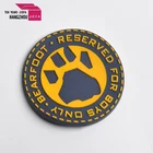 Factory supplier apparel rubber badge silicone label/patches