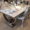 /product-detail/modern-cream-gray-rectangle-stainless-steel-arianna-marble-dining-table-62011785815.html