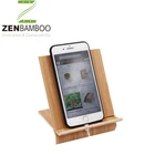 Natural Bamboo stand for mobile phone,tablet pc