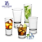 small size shot glass with fancy printing for wholesale