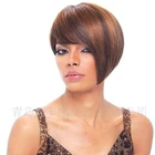 Afro women Short Cheap Fresh Synthetic wig Fancy mix color Bob Cut Style Wig Hair for black women