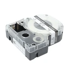 12m Black on white Compatible Label Tape LC-4WBN for epson
