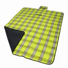 Picnic Lawn Blanket, Waterproof, folded Beach Picnic Lawn foam Mat with Strap Picnic blanket