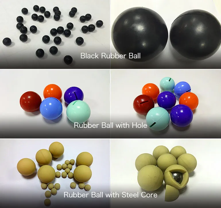 6mm 8mm 9mm 10mm Black Small Solid Silicone Rubber Ball With Hole Buy