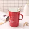 New arrive fashion design milk warmer enamel cup custom coffee travel mug