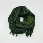 winter windproof scarf keffiyeh 100% cotton thick military shemagh