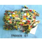 Wholesale Resin Craft Mosaic Frog Figurine