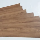 Hot sale matt indoor titles interlocking pvc profile end cap for valing click vinyl floor