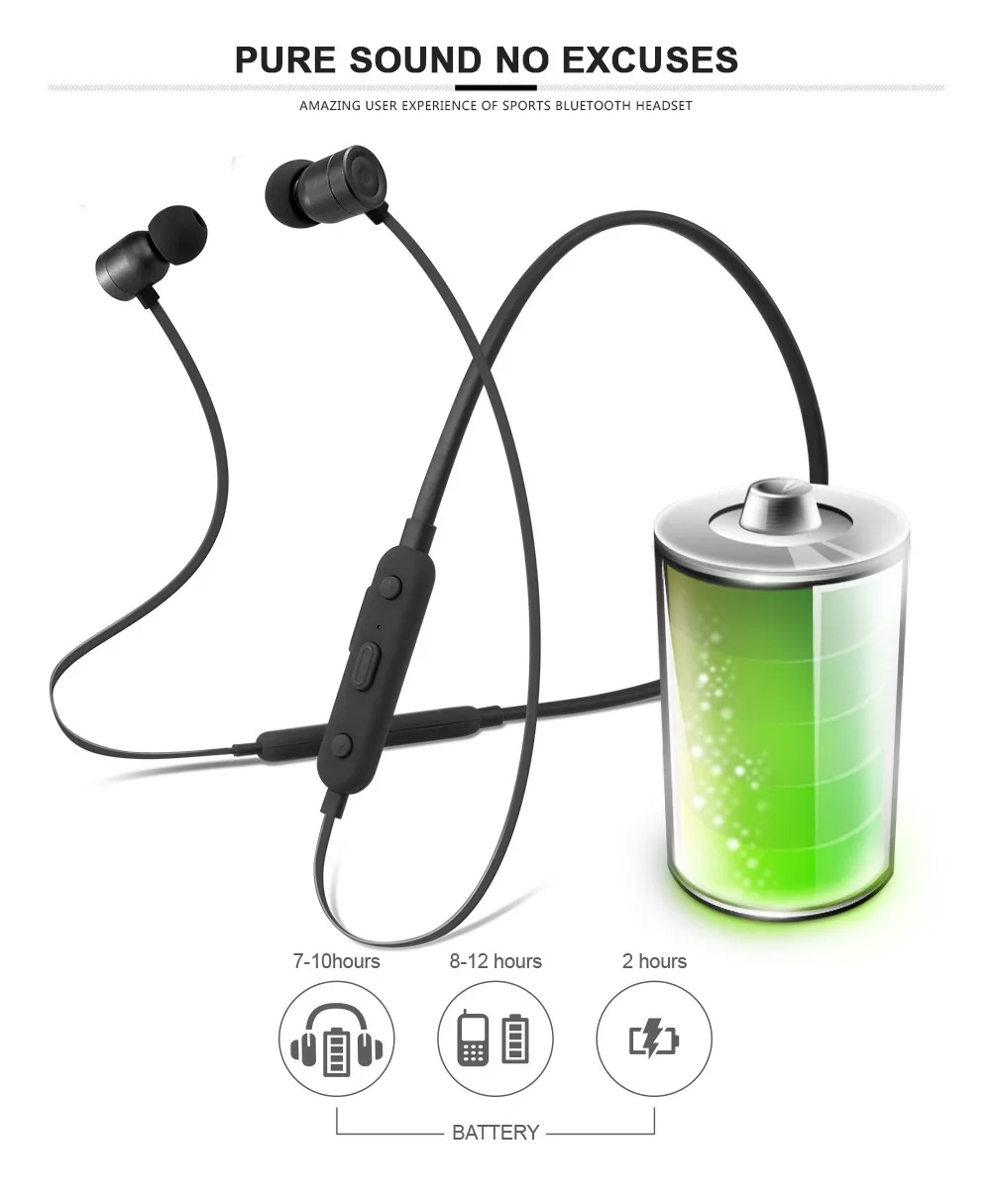 2018 bulk buy high quality earphones cuffie neckband RD08 with super bass auriculares - ANKUX.COM