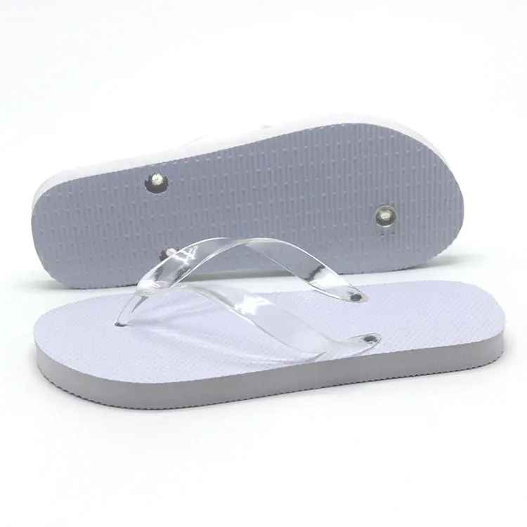 plain white spa slippers