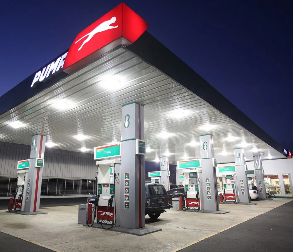 puma petrol station prices