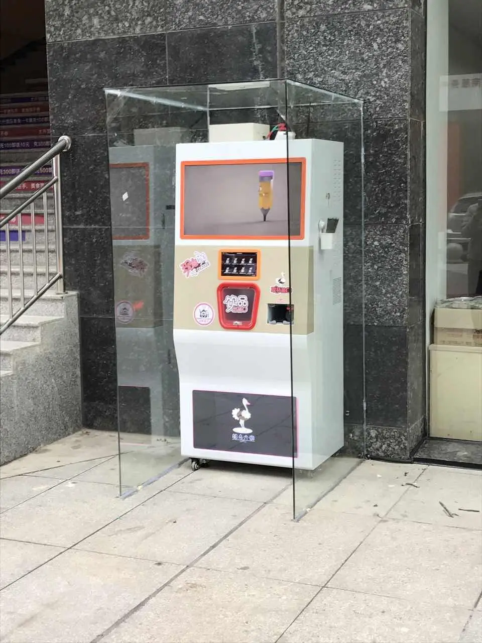 distributeur automatique de grains de café