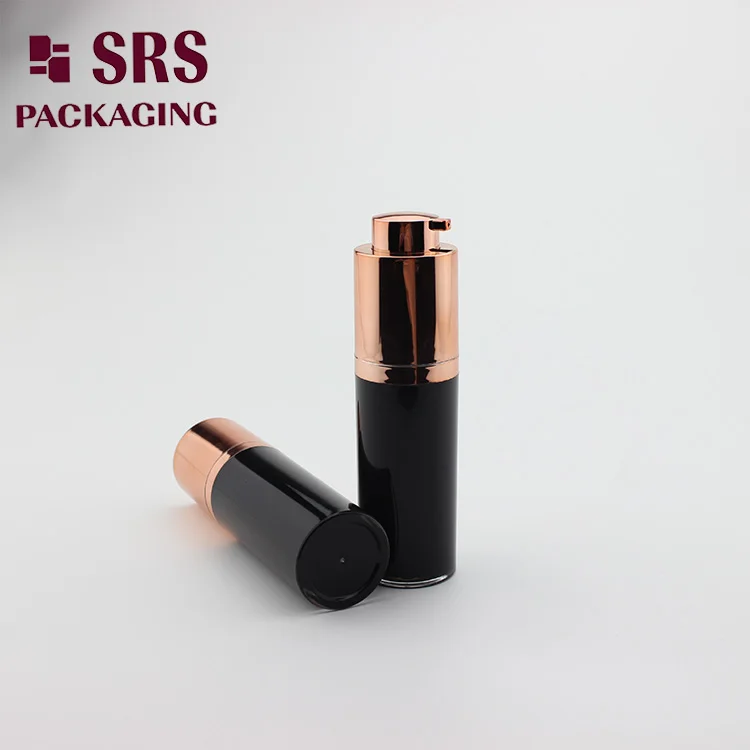 A020 screw up acrylic double wall plastic lotion airless pump bottles 15ml .jpg