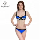 Angel luna european micro bikini sexy open women swimsuit micro mini bikinis low rise bikini