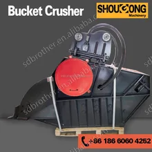 Bucket Jaw crusher for excavator