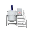LIENM liquid chemical mixer anti-corrosive mixing tank with agitator