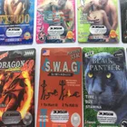 ブルー小さなプラスチック黒 rhino のセックスの丸薬電源ティラー 69 7 3d 6000 男性の強化ピルヘッドカプセルコンテナ衣装