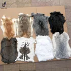 Wholesale Rabbit fur pelts real fur natural rabbit skin with cheap price