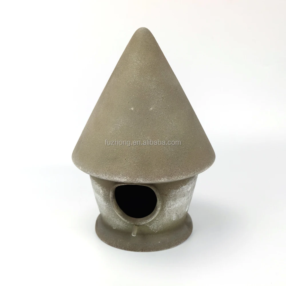 Ceramic hanging pine cone shaped bird house,bird nest, View hanging