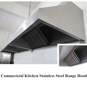 Ss201 Restaurant Commercial Kitchen Stainless Steel Chimney Hood Buy