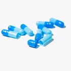 White And Brown Customized Halal Empty Gelatin Capsule Size 0