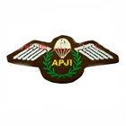 High material custom designed fabric embroidery badge