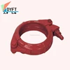 constriuction building pipe fittings forging hi-mn carbon steel china supplier cast iron grooved coupling clamp