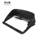 Factory price 4.3" 5" inch universal navigator glare shield shade car gps sunshade plastic sun visor