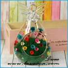 2015 Popular and Hot selling snowy glass terrarium