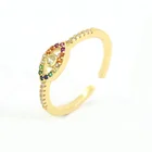 Adjustable All Size Ring With an Eye for Girls Party Jewels